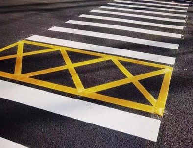 菏泽菏泽园区交通标线施工